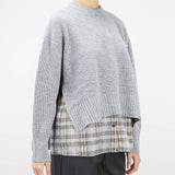 Pull Combinato Effetto Camicia Vicolo