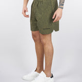 Bermuda Verde con elastico in vita