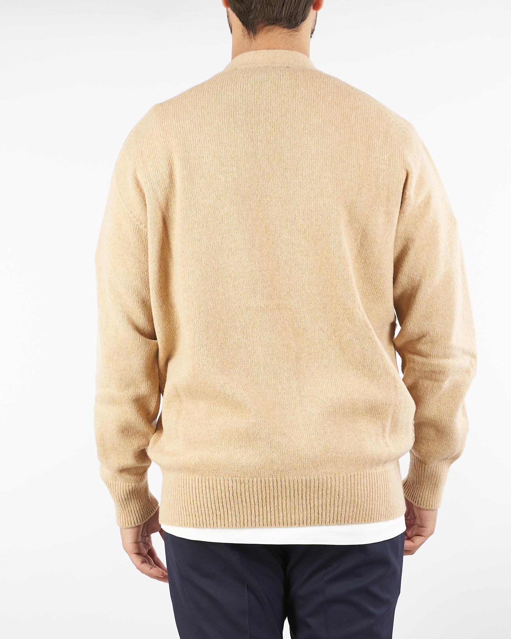 Cardigan Cammello in pura lana e cashmere B9F0117 06M AMARANTO 