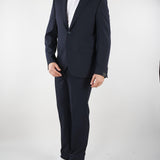 Abito Blu monopetto 4030A3318263090 89 MANUEL RITZ 