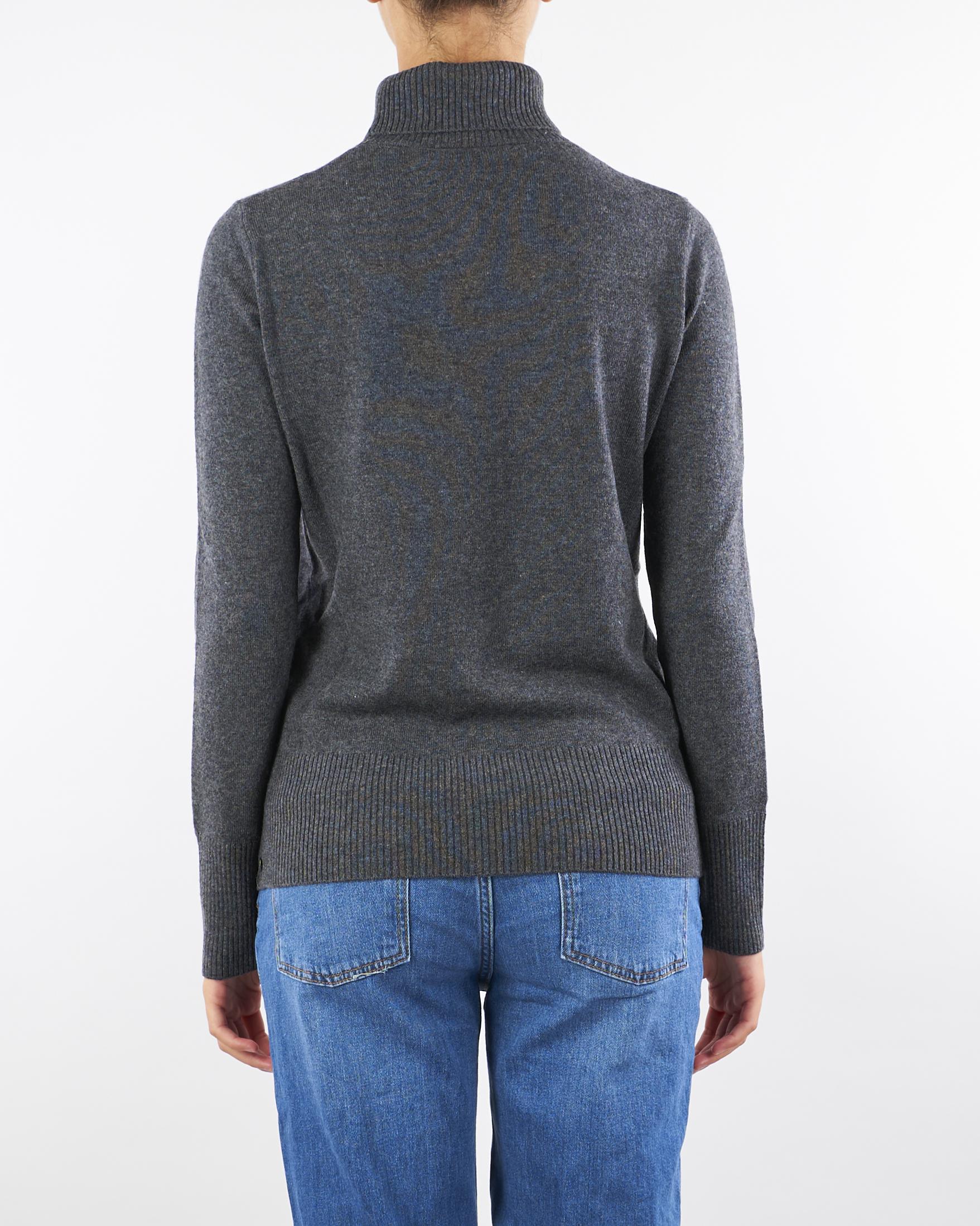 Dolcevita Antracite in blend di lana COLLANA 5 PENNY BLACK 