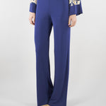Pantalone Blu in jersey D2001100 81 CLIPS 