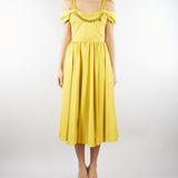 Abito Sun in cotone stretch con catena gioiello AB92161E2 EV4 ELISABETTA FRANCHI 