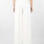 Pantalone Ella Avorio con gamba dritta ELLA 4 NENETTE 