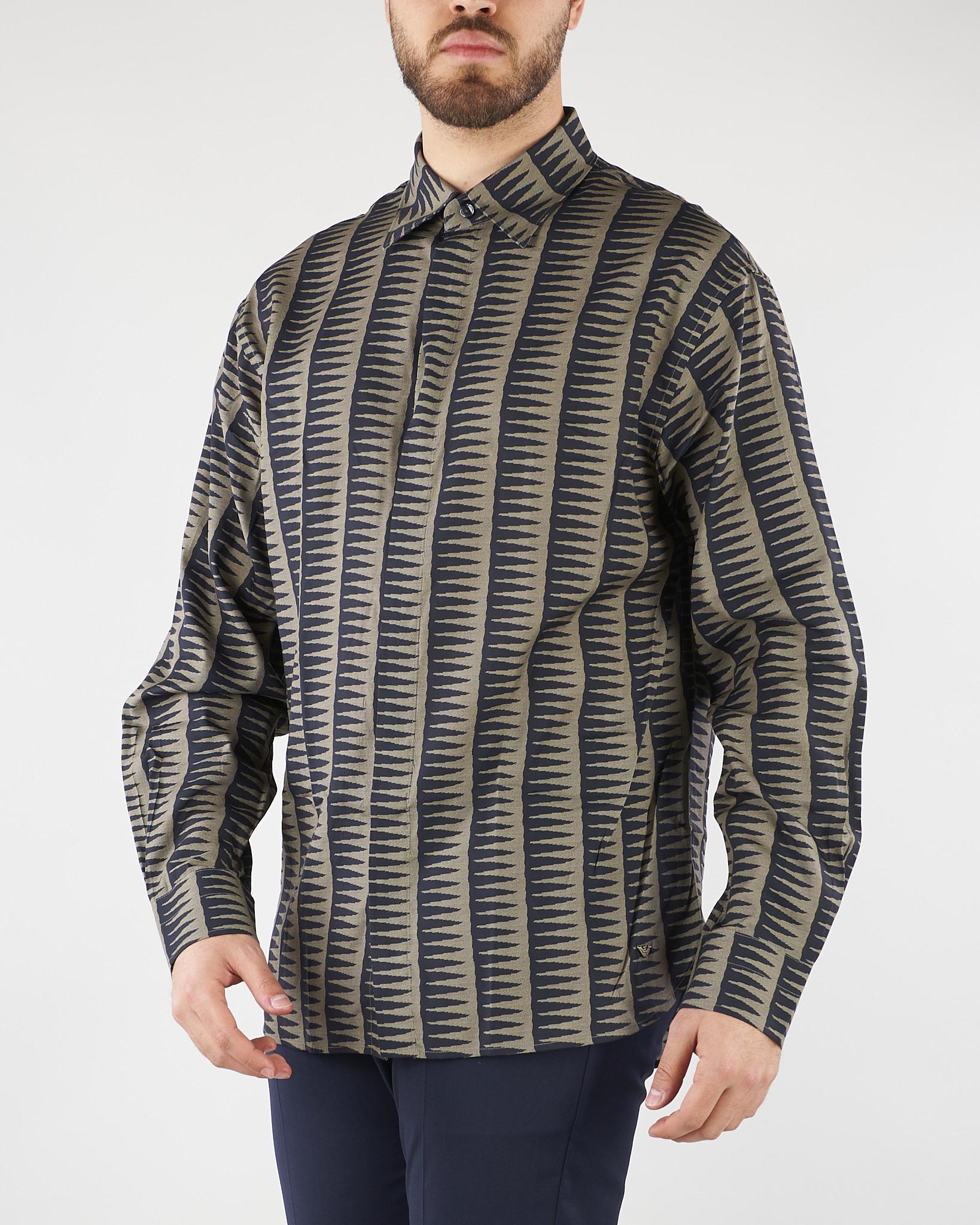 Camicia con stampa all over EM004178AF14214 FB472 EMPORIO ARMANI 