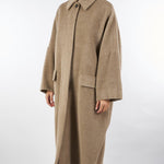 Cappotto Beige oversize in alpaca ICAM 1 MARELLA 