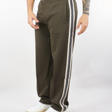 Pantaloni Verde in tuta con bande a contrasto EM002873AF134880 U8120 EMPORIO ARMANI 