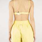 Top Giallo con strass all over NS229 38 NO SECRETS 