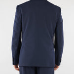 Giacca Blu doppiopetto Relaxed fit B6AB0020 89M AMARANTO 