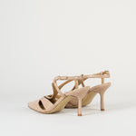 Slingback Nude in pelle 323 40 WO MILANO 