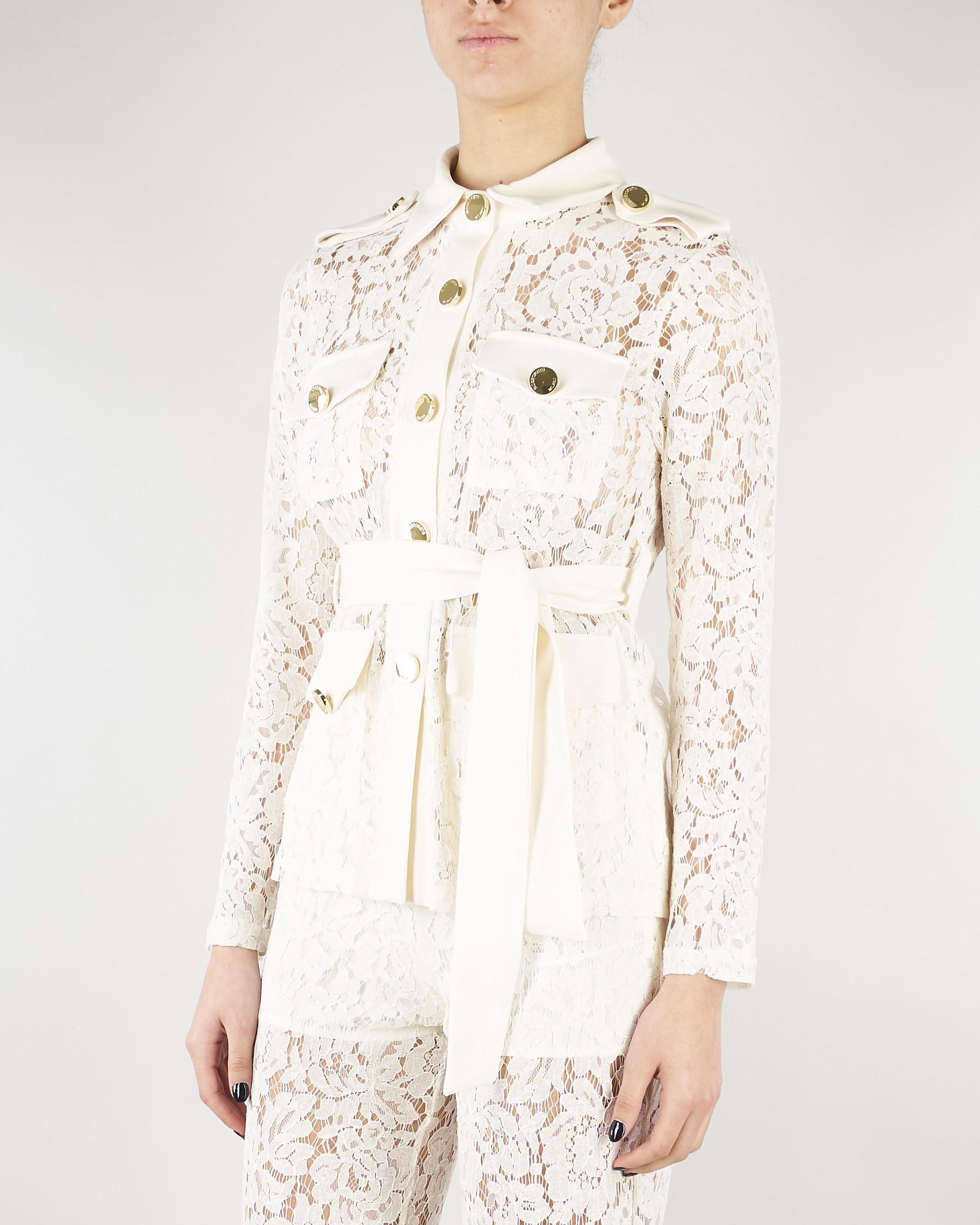 Camicia Panna in pizzo NS209 02 NO SECRETS 