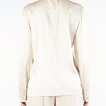 Blusa Champagne in raso di seta GILLES 13 MAX MARA STUDIO 