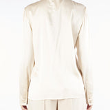 Blusa Champagne in raso di seta GILLES 13 MAX MARA STUDIO 