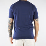 Maglia Blu in misto cotone e seta U0288M5208 54 UNGARO 