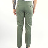 Abito Verde in tessuto Solaro monopetto