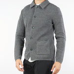 Cardigan Grigio in misto lana 3911G997M251585 97 PAOLONI 