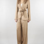 Blazer Tortora in doppio raso PBPGATTI 6 PENNY BLACK 
