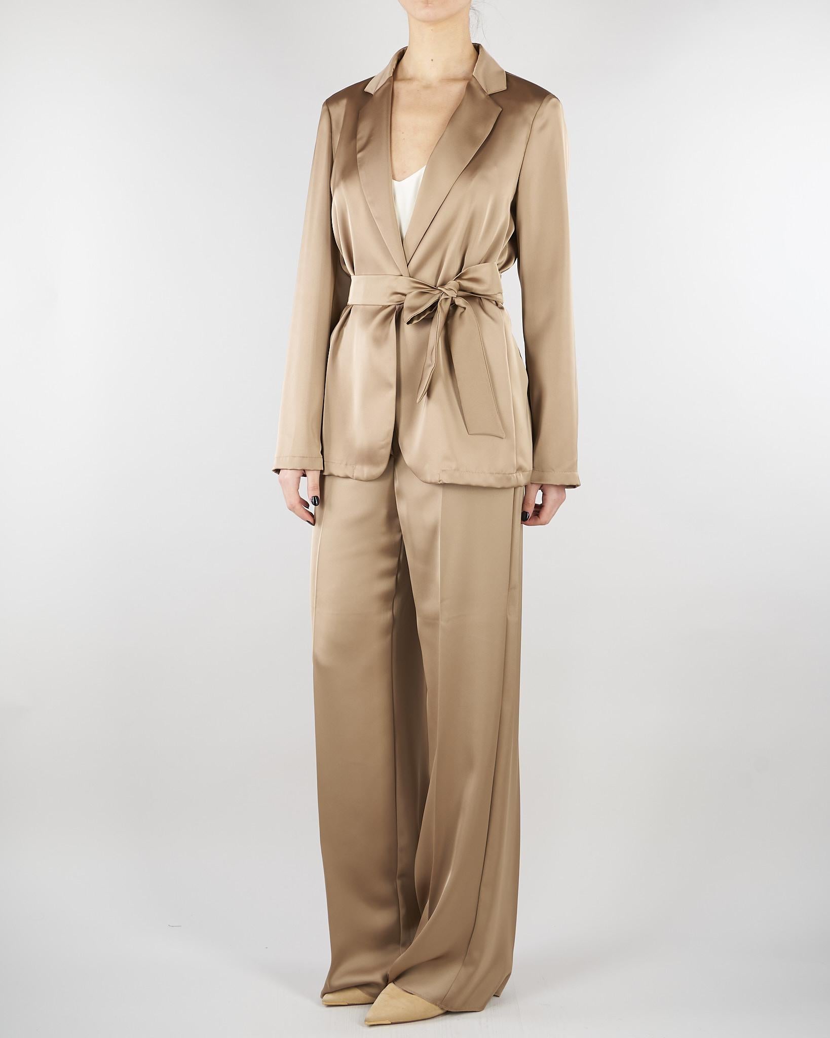 Blazer Tortora in doppio raso PBPGATTI 6 PENNY BLACK 