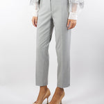 Pantalone dritto Grigio con elastico in vita A2209719 7 CLIPS 