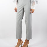 Pantalone dritto Grigio con elastico in vita A2209719 7 CLIPS 