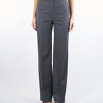 Pantalone Antracite in flanella stretch LAMBRO 3 MAX MARA STUDIO 
