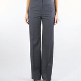 Pantalone Antracite in flanella stretch LAMBRO 3 MAX MARA STUDIO 