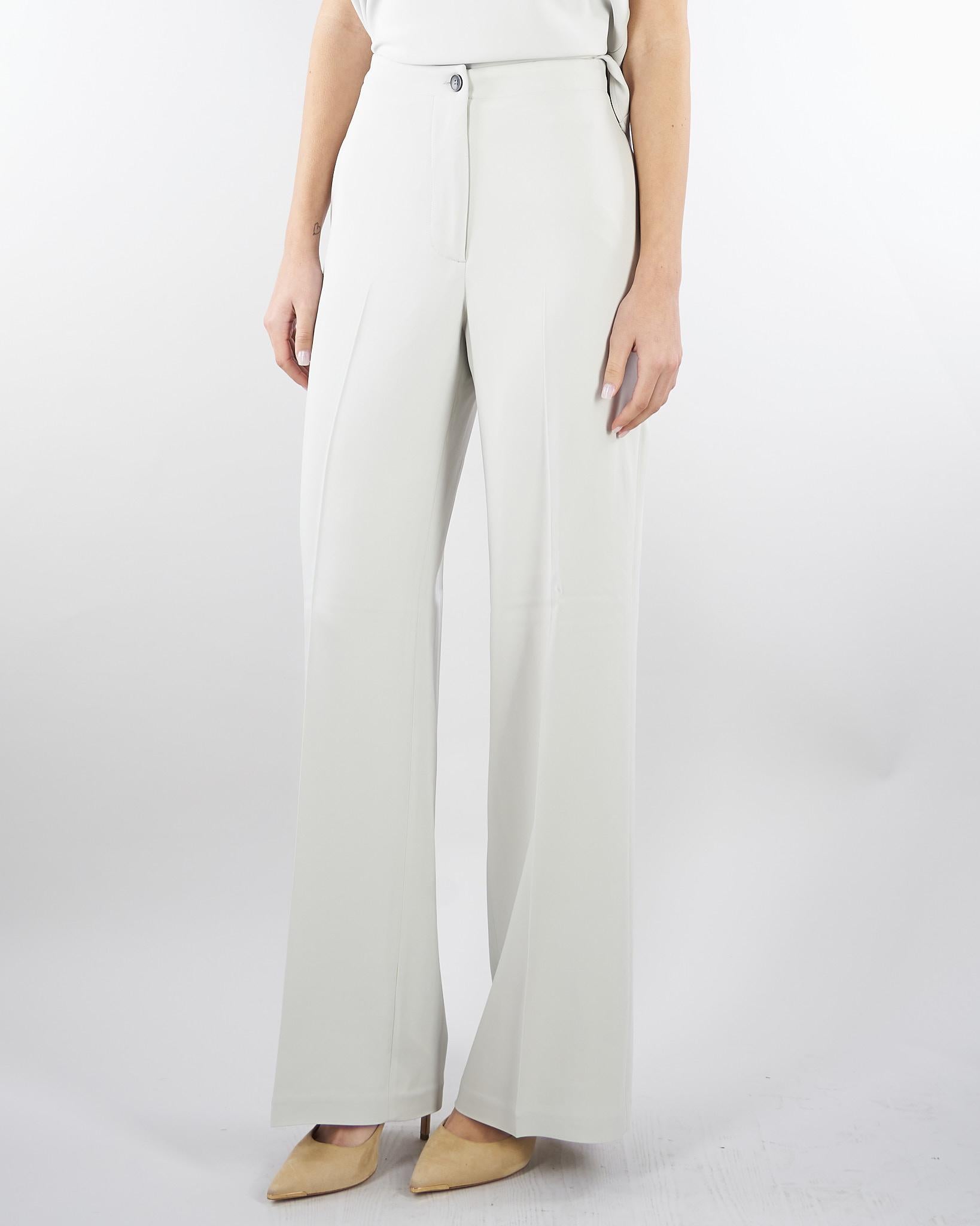 Pantalone Calce lungo relax fit elasticato dietro in cady crêpe viscosa PT1173460206 902 SEVENTY 