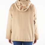 Caban Cammello in drap di lana DERRIS 6 MAX MARA STUDIO 