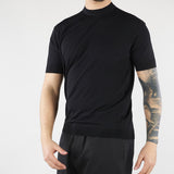 Maglia Nero in viscosa LM26001 D001 LOW BRAND 