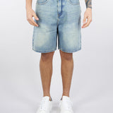 Bermuda in denim Loose fit