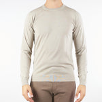 Maglia Beige in lana merinos 30618 308 JEORDIE'S 