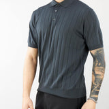 Polo in filo a coste Corneliani