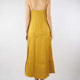 Sip dress Senape in gabardina di misto lino MLLVOLIERA 2 MARELLA 