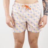 Costume boxer stampa maioliche Gallo