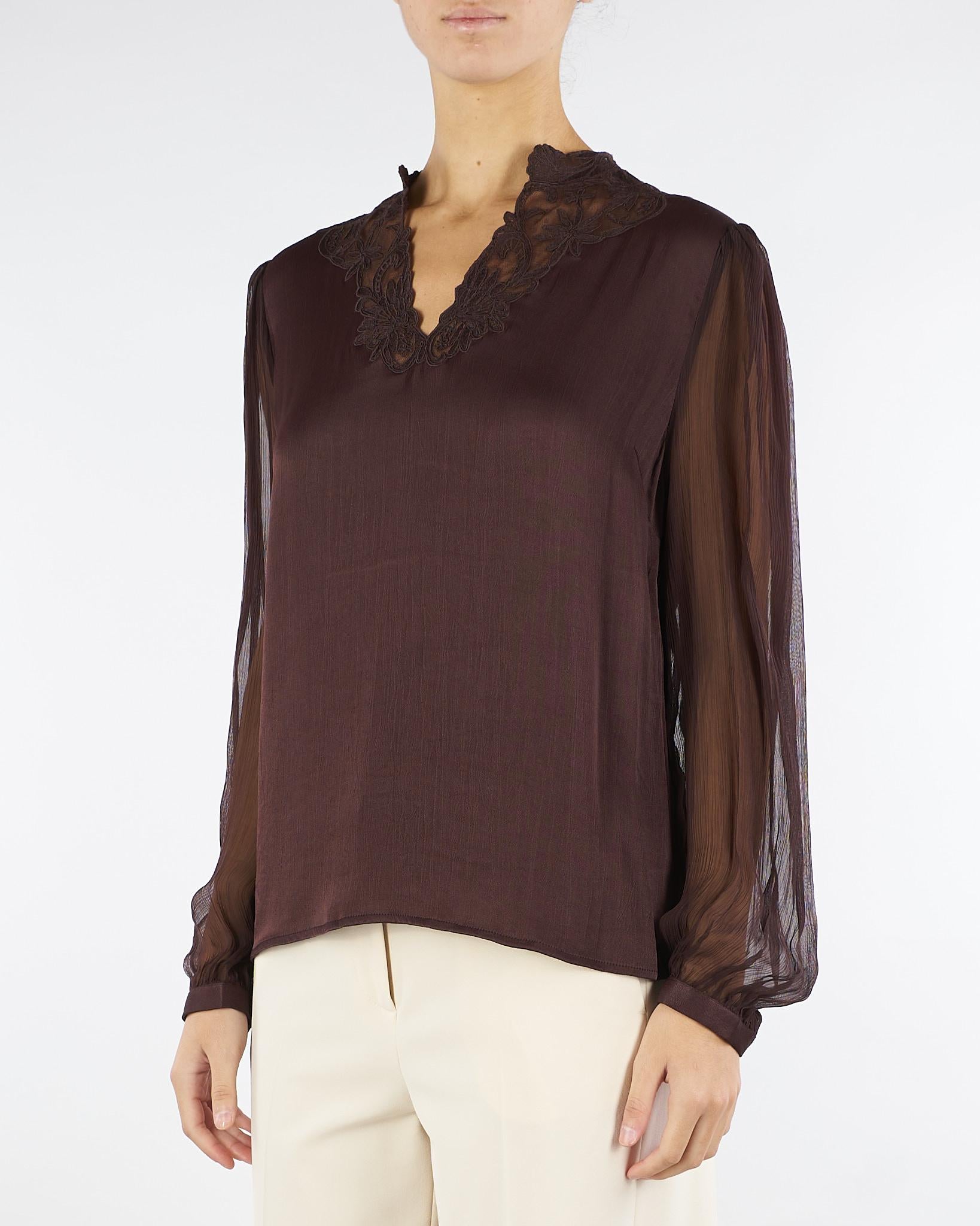 Camicia Moro con ricamo TT2243 11054 TWIN SET 