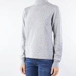 Maglia Grigio collo alto in lana e cachemire EDUCATA 7 MAX MARA STUDIO 