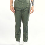 Abito Verde in tessuto Solaro monopetto 3832A3728253140 37 MANUEL RITZ 