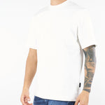 T-shirt Bianco in cotone pesante XM4228 2 YES LONDON 