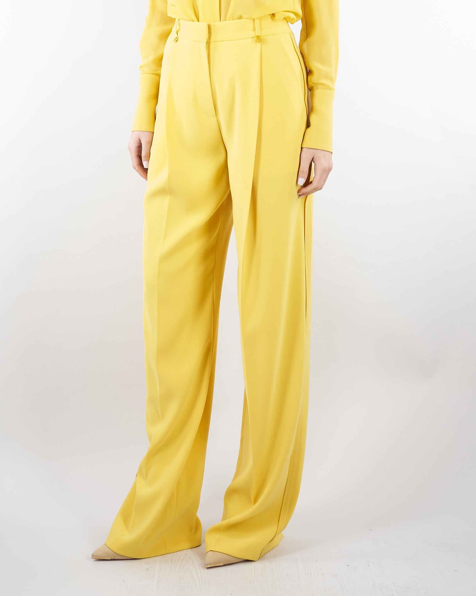 Pantaloni Sun in crêpe leggero con logo charm PA16761E2 EV4 ELISABETTA FRANCHI 