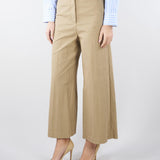 Pantalone Beige in gabardina WKDRONCO 2 MAX MARA WEEKEND 
