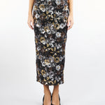 Gonna Nero tubino in tulle e paillette DAMIANA 1 MAX MARA STUDIO 