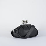 Borsa Nero Pasticcino Bag medium in nappa lucida MILVANEW 7 MAX MARA WEEKEND 