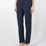 Pantalone Blu slim in jersey