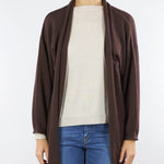 Cardigan Marrone in puro cashmere ESSERE 8 MARELLA 