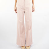 Pantalone Rosa palazzo in lana VISIVO 4 MAX MARA WEEKEND 