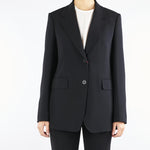 Blazer Nero monopetto in cady LINZ 1 MAX MARA STUDIO 