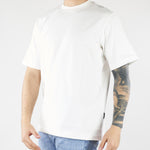 T-shirt Bianco in cotone pesante Relaxed fit XM4261 1 YES LONDON 