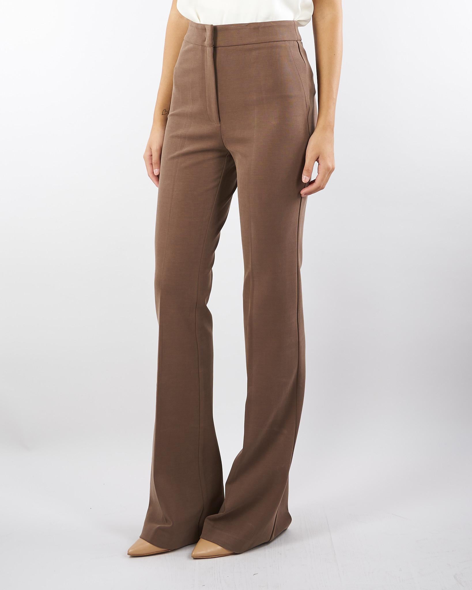 Pantaloe Marrone flare BHPA013 80 BOHEMIAN VI 