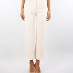 Pantaloni Milk in doppio crêpe PA10856E2 DZ9 ELISABETTA FRANCHI 