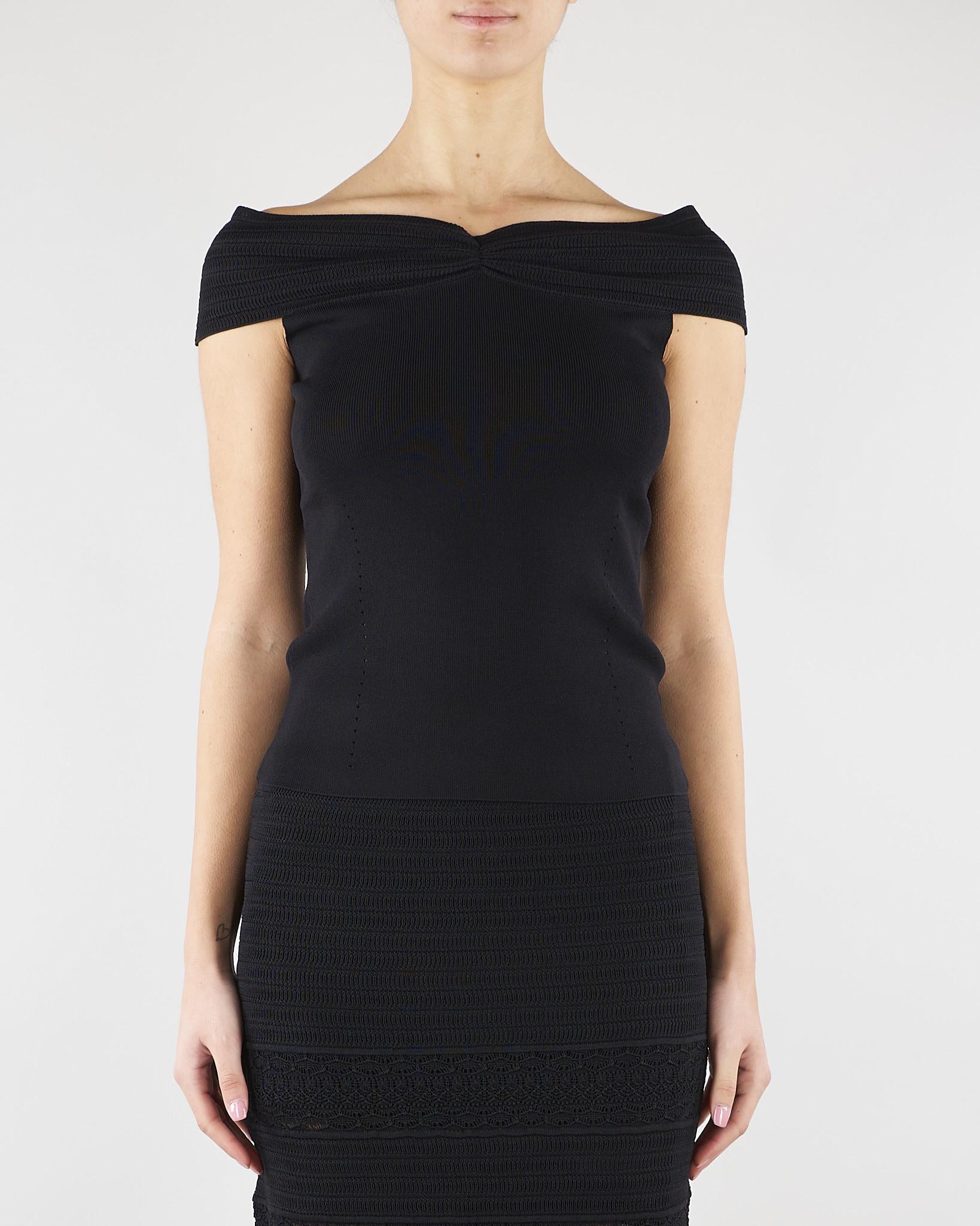 Maglia Mora Nero MORA 700 NENETTE 